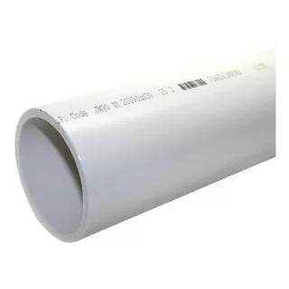 1 Metro Tubo 4'' Pvc Cedula 40 Tipo Hidraulico 