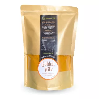 Golden Milk 1kg Leche Dorada Vegana Rinde 500 Tazas Delicios