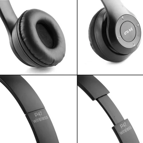 Comprar Auriculares inalámbricos plegables con Bluetooth, cascos estéreo  con micrófono, compatible con tarjeta Sd, Fm, para Xiaomi, Iphone, Samsung,  teléfono y Pc