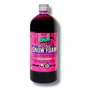 Shampoo Espuma Rosada Snow Foam Rose 1 Lt. De Motor Clean