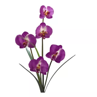 Vara De Orquídeas Flores Artificiales Primavera Decoración