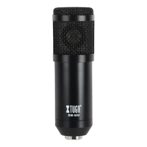 Micrófono Xtuga BM-800 Condensador Cardioide color negro