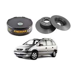  Disco Freio Traseiro Zafira 2.0 16v 2001 A 2004