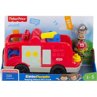 Fisher Price Little People  Camion De Bomberos 