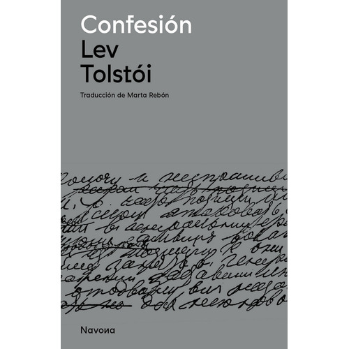 Libro: Confesion. Tolstoi, Lev. Navona Editorial