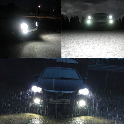 Kit Luces Turbo Led H4 Luz Led H4 Ampolletas H4 Led Auto Kit