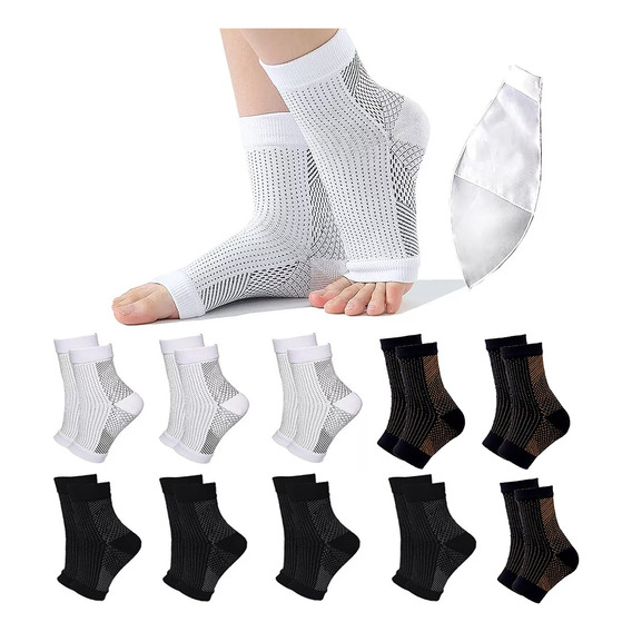 10 Pares Deportivas Calcetines Compresion Fascitis Plantar