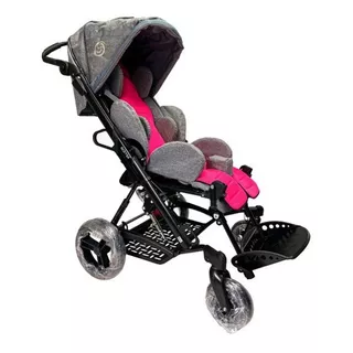 Carrinho De Bebê De Paseio Ottobock Kimba 2.0 Rosa Com Chassi De Cor Preto