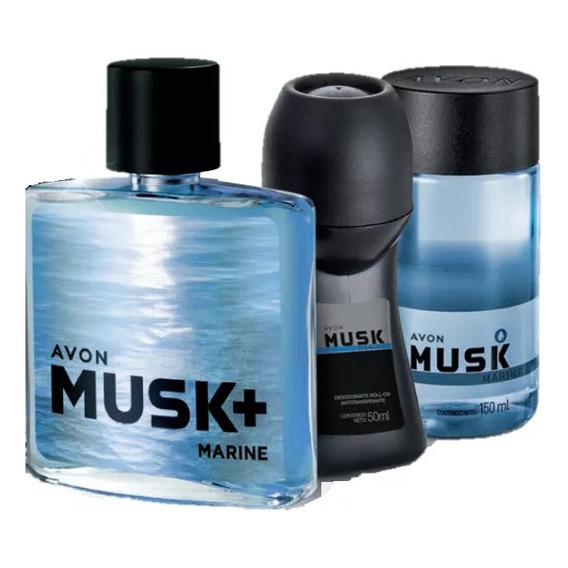 Set X3 Soft Musk Marine + Desod - L a $52283