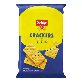 Biscoito Cracker Sem Glúten Zero Lactose Schär Pacote 210g