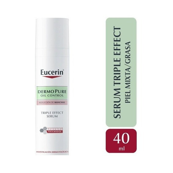 Eucerin Dermopure Oil Control Serum Triple Efecto Antibrillo Tipo de piel Grasa 40 ml