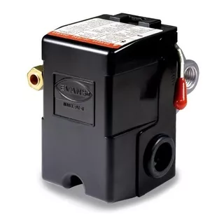 Switch De Presión Para Compresor 120-150 Psi 120/220v  1/4p Color Negro Frecuencia 60hz