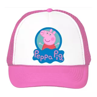 Gorras Cachuchas Peppa Pig Fiesta Cumpleaños Rosa