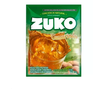 Zuko Polvo Para Bebida Sabor Tamarindo De 13 G Rinde 2 Lt