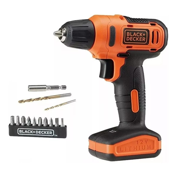 Atornillador Inalambrico Black Decker Ld12s 12v Litio 13 Acc