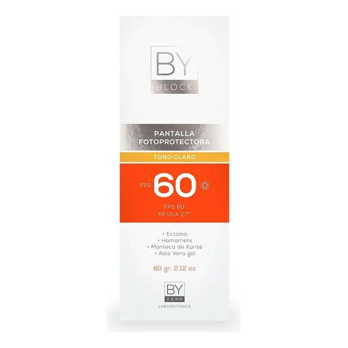 By Block Tono Claro Pantalla Protectora Fps60 Fp.uva27 60g