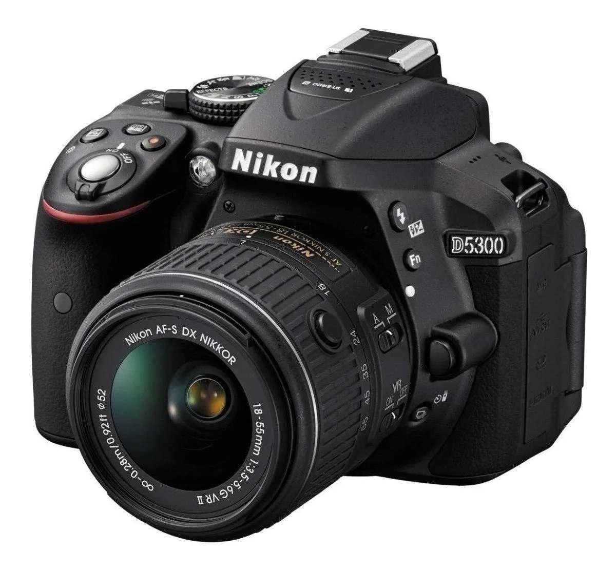 Nikon Kit D5300 + lente 18-55mm VR