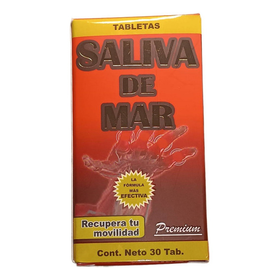 Tableta Saliva De Mar30 Tabletas 1 Frasco.
