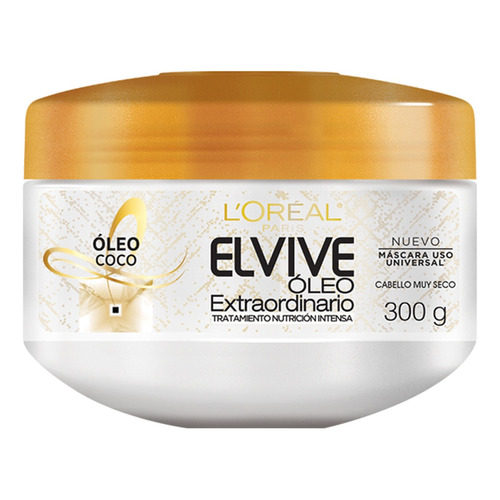 Baño de Crema Nutrición Óleo Extraordinario Elvive L'Oréal