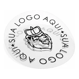 1000 Etiquetas Transparente Rótulos Personalizados Fosco 4x4
