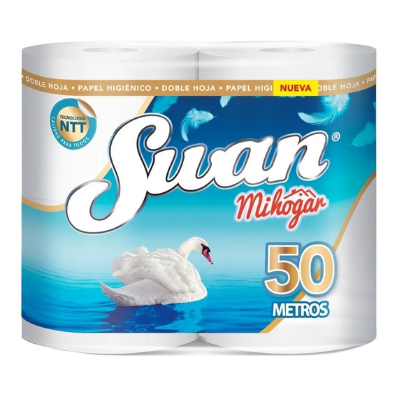 Papel Higienico Suan Doble Hoja 32 Rollos X 50 Mts.