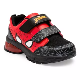 Zapatillas Marvel Spiderman Base Led 2 Velcros