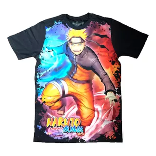Camiseta Naruto Shipuuden Camisa Masculina Animes Series
