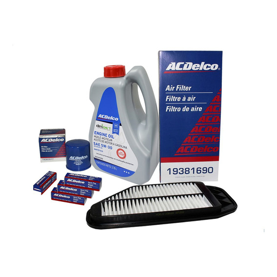 Kit Afinacion 5w30 Sintético Chevrolet Beat 1.2 2020 Acdelco