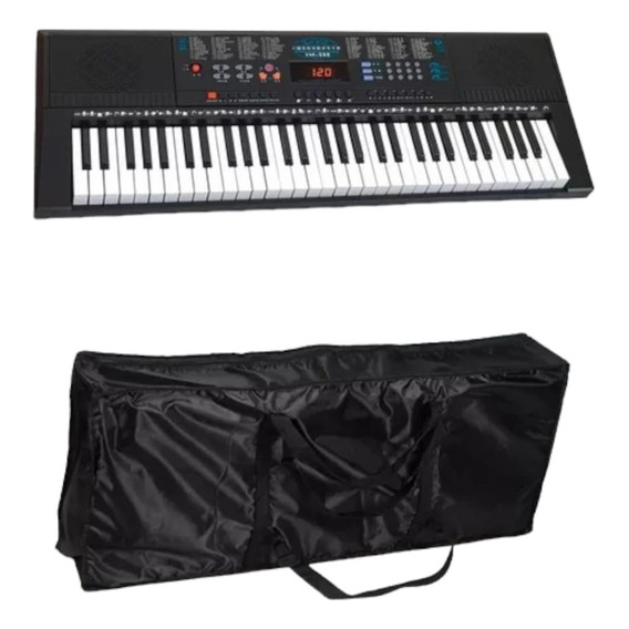 Pack Teclado Musical Órgano Piano + Funda Protectora