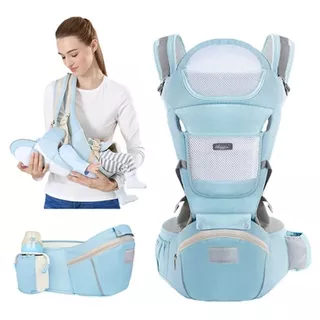 Puro Algodón   Mochila Porta Bebes Multifuncional 6 En 1