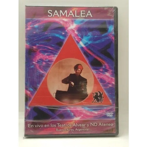 Samalea En Vivo En Los Teatro Alvear Y Ateneo Dvd Nuevo