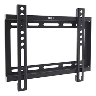 Soporte Tv Led Fijo 43 42 40 39 32 Iofi Smart Hasta 20 X 20 Color Negro