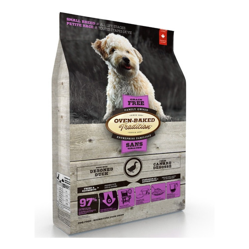 Comida Para Perro Oven Baked Pato 4.54kg Todas Las Edades