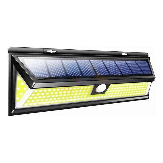 Luz Exterior Solar Foco Lámpara 118 Led Sensor Movimiento 