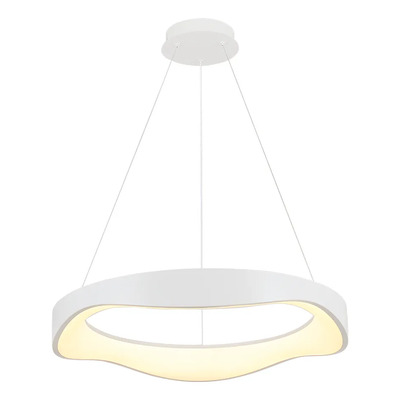 Colgante Led Allegra 120w Dinamico Ø48cm Blanco Blanco