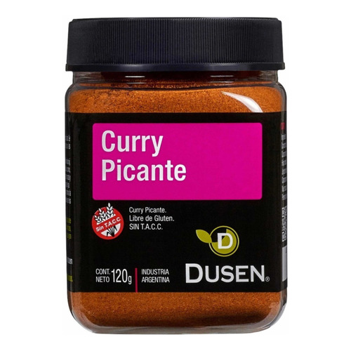 Curry Picante Dusen Sin Tacc Y Kosher X 120 Grs.