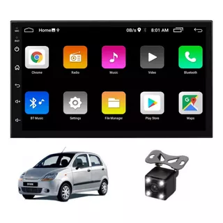 Radio Multimedia Android Wifi Gps Con Camara Chevrolet Spark