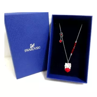 Collar Hello Kitty X Swarovski (red Heart) 