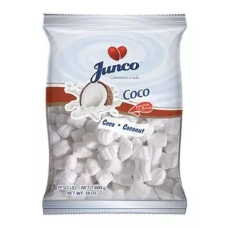 Bala De Coco Junco 400 G