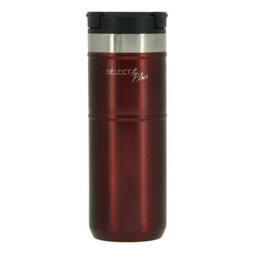 Vaso Viaje Térmico Travel Mug 500ml Acero Inox Doble Pared Color Rojo Oscuro