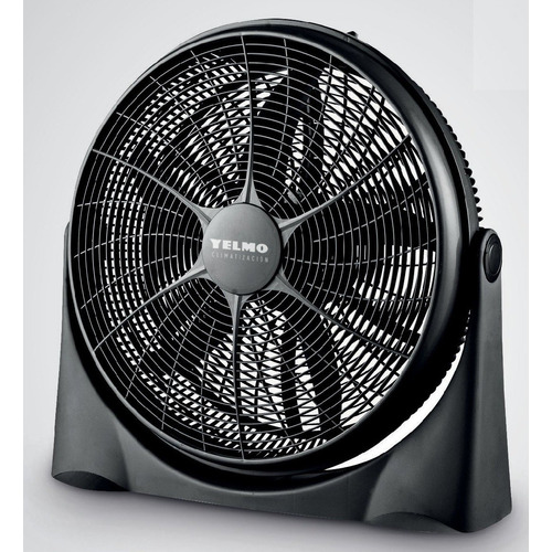 Ventilador Turbo 20 Pulgadas Yelmo Tornado 5 Aspas 3vel 100w Estructura Negro Aspas Negro Diámetro 50 cm Frecuencia 50 Hz Material de las aspas Plástico ABS