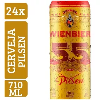 Kit Cerveja Wienbier 55 Pilsen 710ml (24 Un)