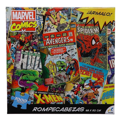 Rompecabezas Novelty Corp Marvel Comics JCA-1177 de 1000 piezas