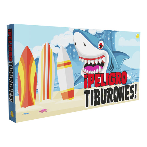 Juego De Mesa Peligro Tiburones Yuyu Original Niños +5 Años