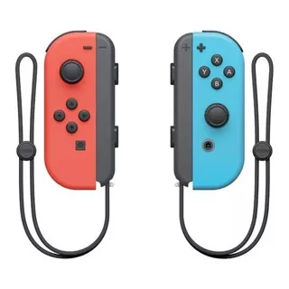 Joystick Nintendo Switch Joy-con  Rojo Neón Y Azul Neón