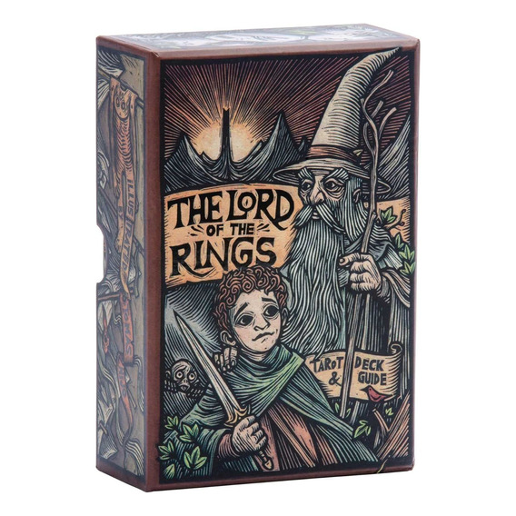 Tarot Lord Of The Rings - Cartas Y Libro Guía