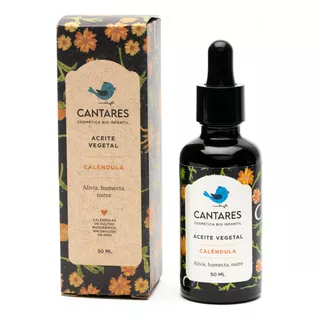 Aceite De Caléndula Natural Puro Organico Cantares 50ml