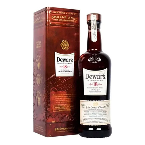 Whisky Dewars 18 Años Double Age X1000cc