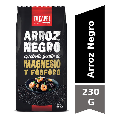 Arroz Negro Tucapel 230 Gr