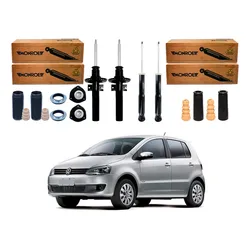  Kit Amortecedor Dianteiro Traseiro Fox 1.0 1.6 2011 A 2014